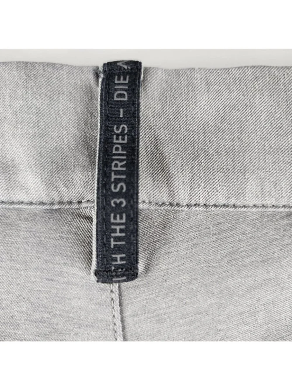 Adidas Pants Mens 30x30 Gray Adicross Range The 3 Stripes Tapered Leg Joggers